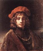 REMBRANDT Harmenszoon van Rijn The Artist's Son Titus du china oil painting reproduction